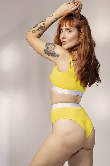 TOP ESPORTIVO AMARELO ESTHER